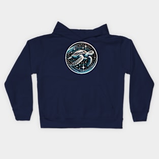 Space turtle Kids Hoodie